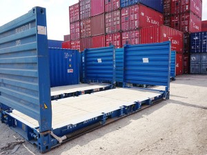 20ft Flat Rack Shipping Container | Coastal Containers Container Sales ...