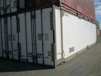 40ft white insulated shipping container Brisbane